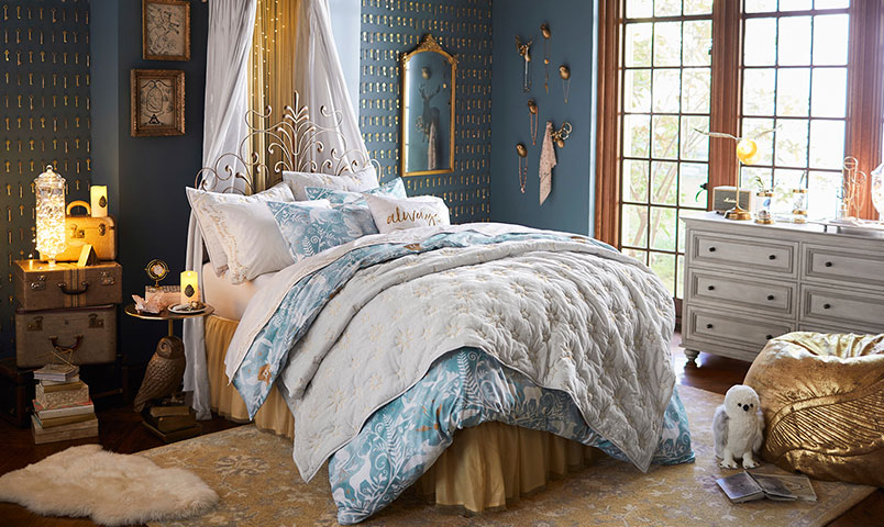 Harry Potter Pottery Barn From The Lounge To Bedroom There S A Look For Every Witch And Wizard