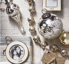 Winter White Ornaments