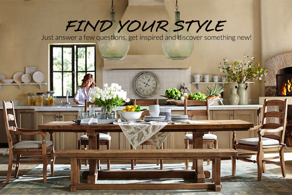 Style Finder Quiz Pottery Barn