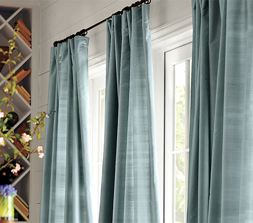 How To Hang A Drape Pottery Barn