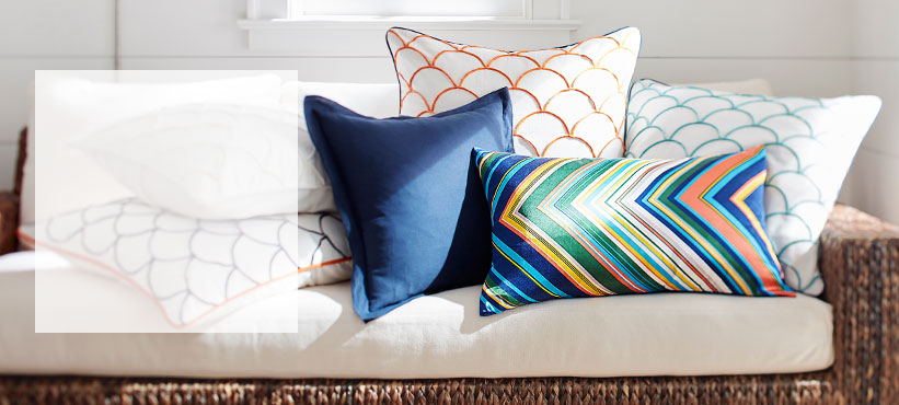 How To Mix Match Pillows Pottery Barn