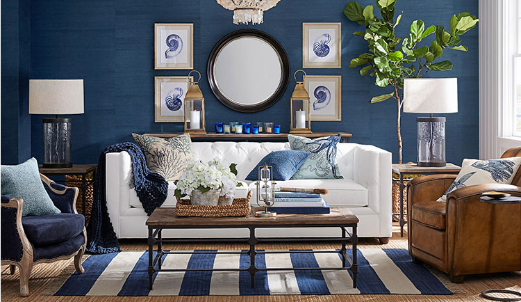 Into The Blue Pottery Barn