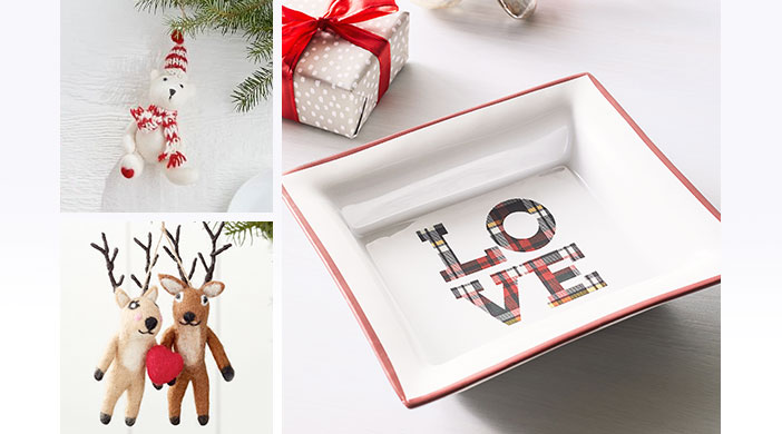 decor from Pottery Barn